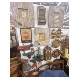 Lot of 54 wall decor