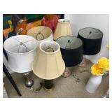 Lot of 10 assorted lamps