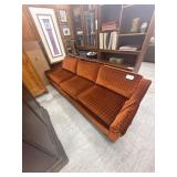 Lot of 4 assorted sofas and chairs