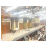 Lot of 10 assorted lamps