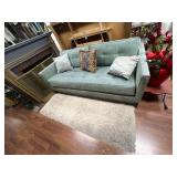 Sofa with rug