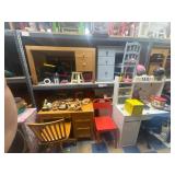 Lot of assorted kids furniture and toys