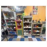 Lot of assorted kids toys (shelf not included)