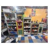 Lot of 5 assorted wooden cabinets