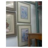 Lot of 2 plants frames