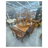 Lot of 2 sets of tables with chairs