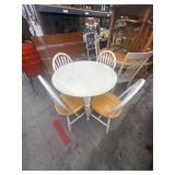Table and chair set