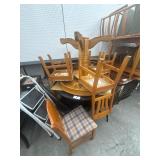 Lot of 2 sets tables with chairs