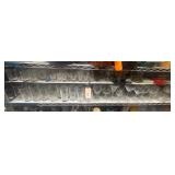 2 shelves of glassware, tumblers, stemware