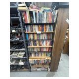 Lot of assorted books with rack