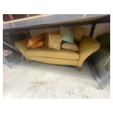 Lot of 2 sofas and 1 club chair
