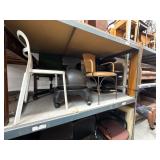 Lot of 12 assorted chairs