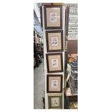 Lot of 5 frames