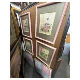 Lot of 46 assorted art frames