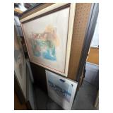 Lot of 37 assorted art frames