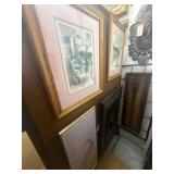 Lot of 59 assorted art frames