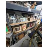 Lot of assorted pictures and duck decoration