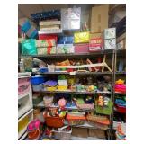 Lot of assorted kids toys and presents