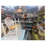 Lot of 4 assorted shelving