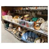 2 shelves of coastal decor - see description