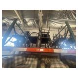 Lot of 9 chairs