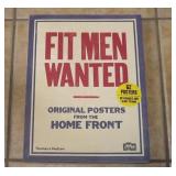 SOFT COVER BOOK  ' FIT MEN WANTED '  POSTERS