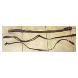 3- USED SLINGS --( 2  W / QUICK  ATTACHMENTS )