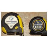 USED - 25 FT & 16 FT TAPE RULES