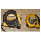 16 FT & 12 FT. TAPE RULES - USED