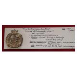 THE BRITISH COLUMBIA REG'T  BADGE