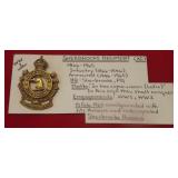 SHERBROOKE REGIMENT BADGE