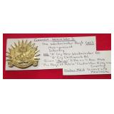 CANADA  W W 2 - WESTMINSTER REG'T   BADGE ( KC )