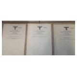 3 - PATENTSCHRIFT DOCUMENTS + OLD 4 X 6 ENVELOPE