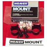WEAVER  SCOPE MOUNT -  1 '  DETACHABLE TOP RINGS