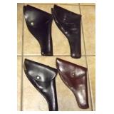 4- LEATHER HOLSTERS