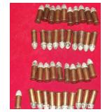 41 RDS. - RARE .28 CAL RF.  AMMO