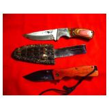FOLDING AND FIXED BLADE KNIVES