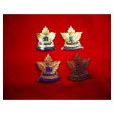 CANADA CUSTOMS CAP/WALLET BADGES