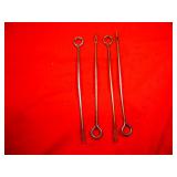 BRASS MILITARY CLEANING RODS