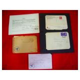 WW2 GERMAN MIXED LETTERS/ DOCUMENTS