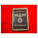 WW2 GERMAN ARBEITSBUCK