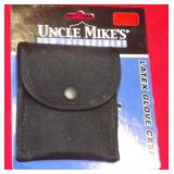 UNCLE MIKES --  LAW ENFORCEMENT - LATEX GLOVE CASE