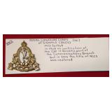 ROYAL CANADIAN CORPS - W W 2  - BADGE