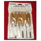 FOOTPRINT 6- PC. CARVING TOOL SET