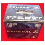 19 RDS. FED. - 410 GUA. X 3 ' -- # 4 SHOT