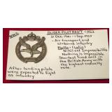 W W 2  - GLIDER PILOT REGIMENT - BADGE