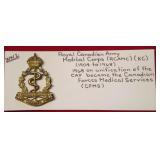 ROYAL CANADIAN ARMY MEDICAL CORPS- BADGE