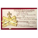 REGIMENT DE LA CHAUDIERE - BADGE