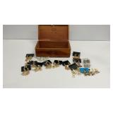 Lane cedar chest jewelry box with 14 clip on