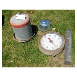 Military Shell Casing & 3 other items